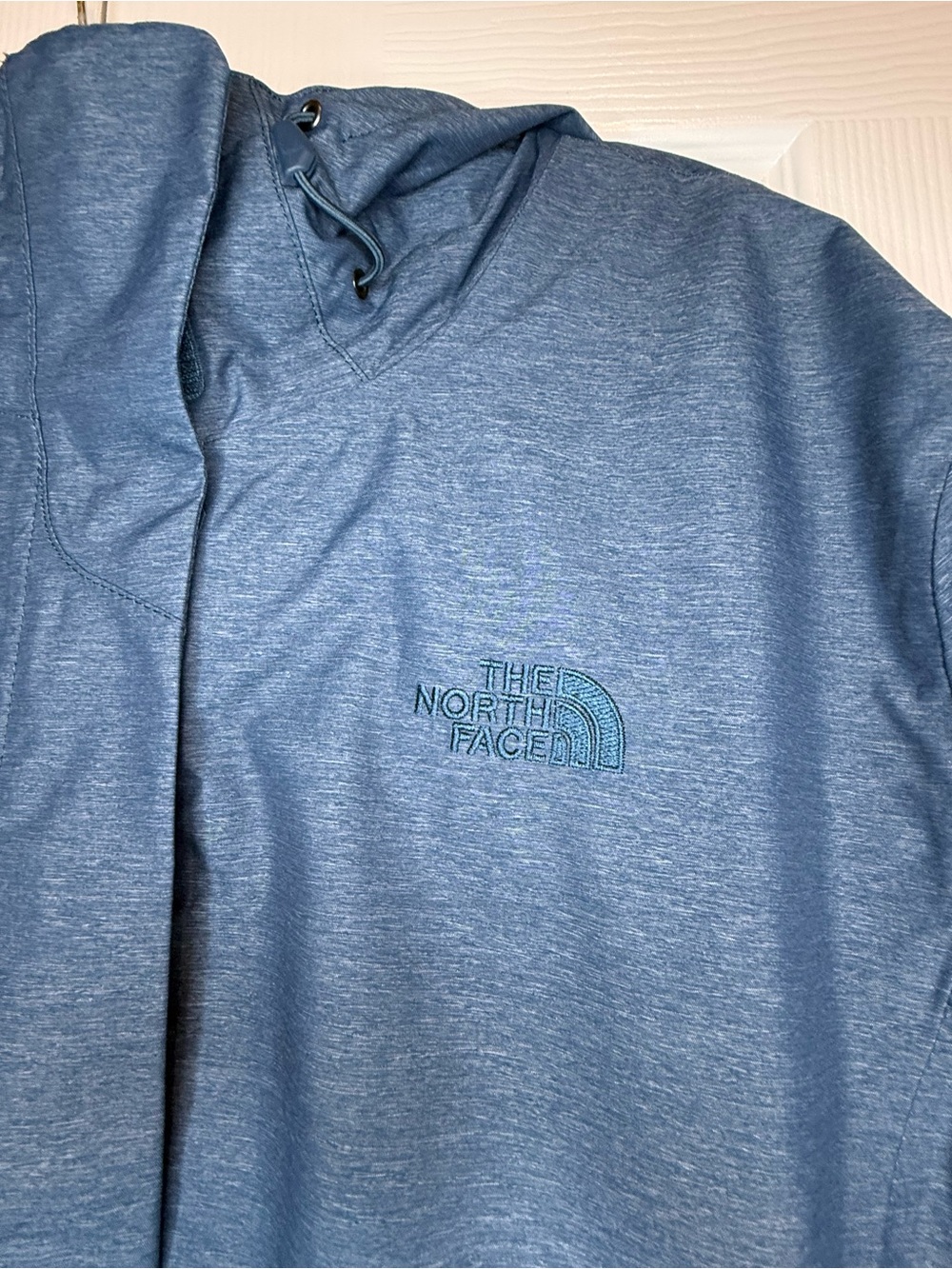 The North Face Blue Rain Coat
